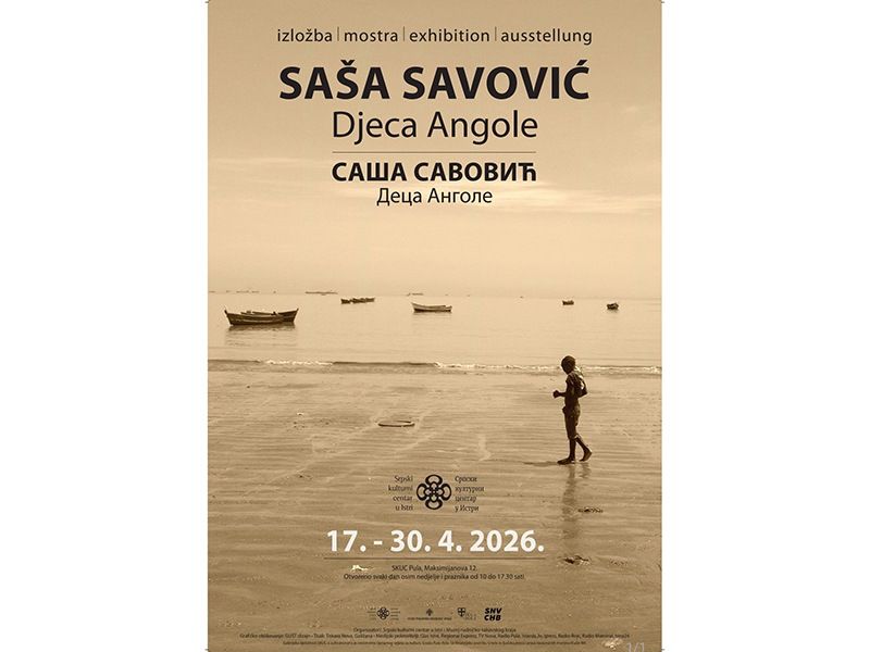Ауторска изложба фотографија Саша Савовића „Деца Анголе“ у Пули